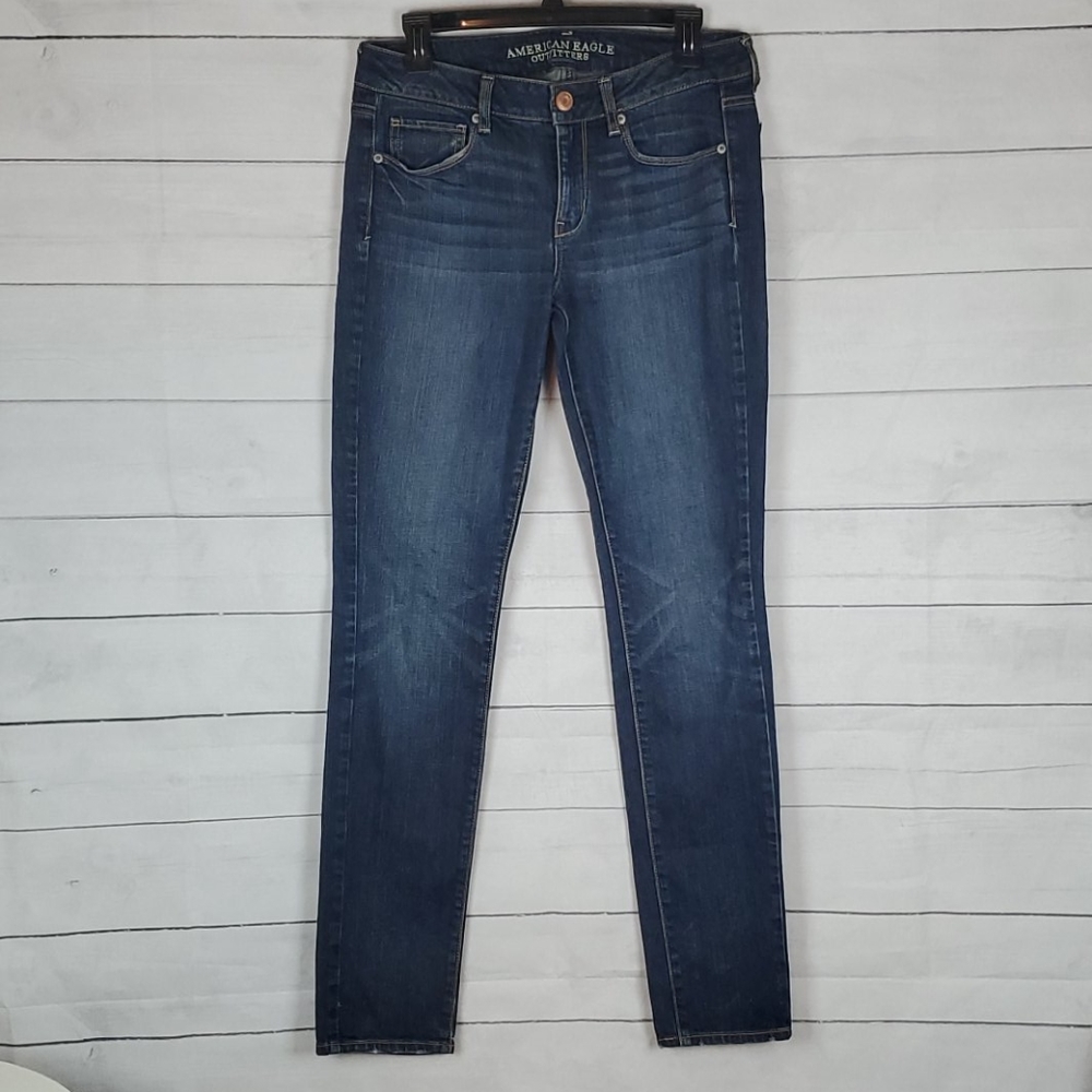 American eagle denim jeans size 8 L
